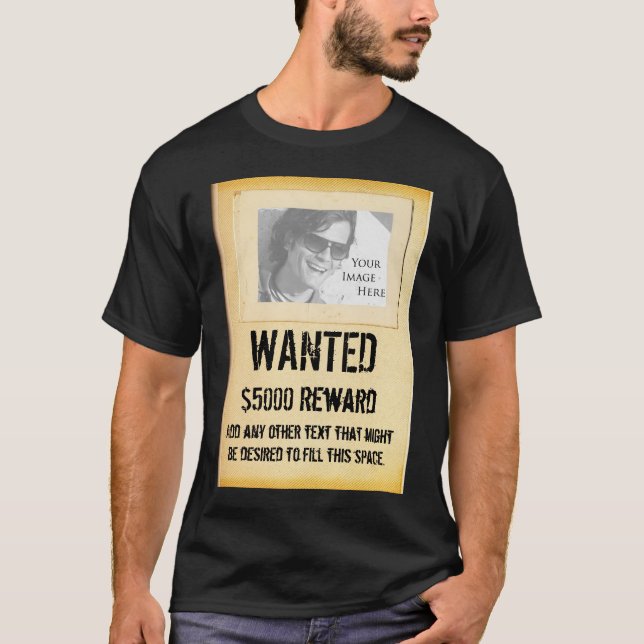 WANTED - T-Shirt (Front)