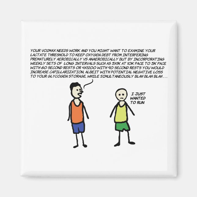 Wanted To Run Magnet (Front)