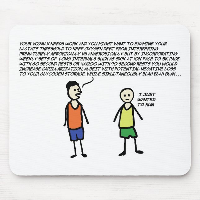 Wanted To Run Mouse Pad (Front)