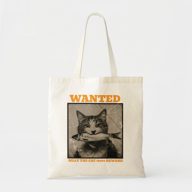 WANTED! TOTE BAG (Front)