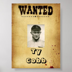 WANTED Ty Coob Print, Value Poster Paper (Matte)