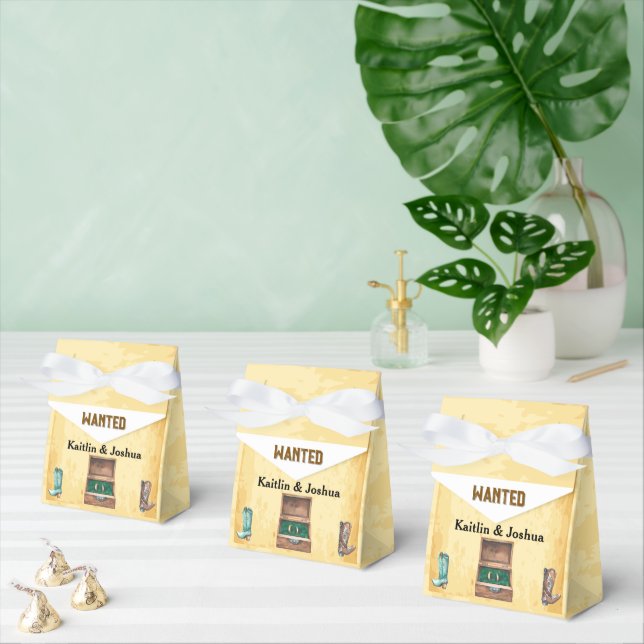 WANTED 🤠 Vintage Cowboy Boots Wedding Favour Box (Multiple)