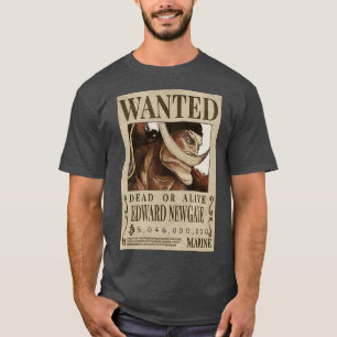 Wanted WHITE BEARD white beard bounty T-Shirt