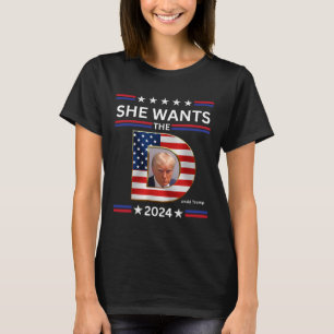 Wants The D Donald Trump 2024 Presidential Electio T-Shirt