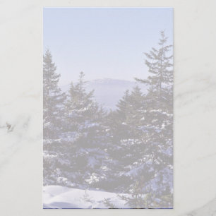 Wapack National Wildlife Refuge, winter scenic Stationery