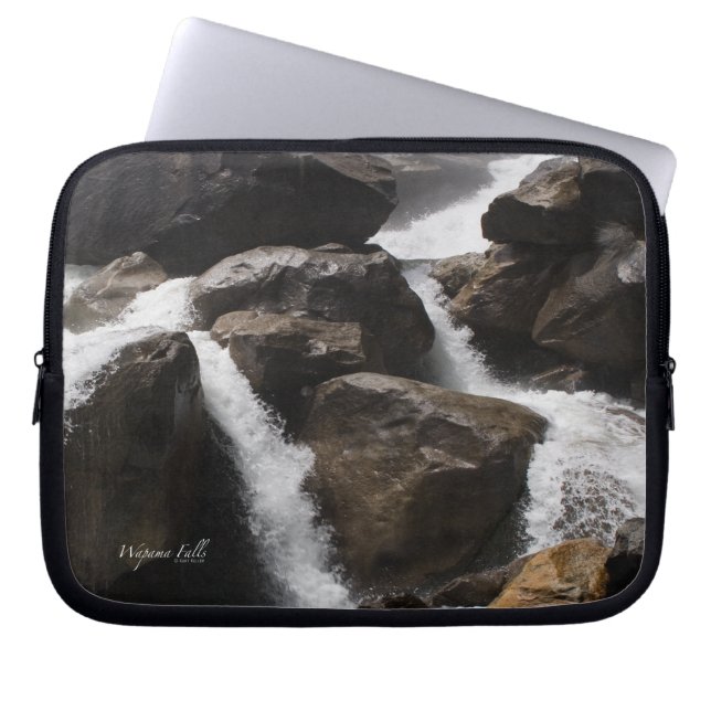 Wapama Falls Laptop Sleeve (Front)
