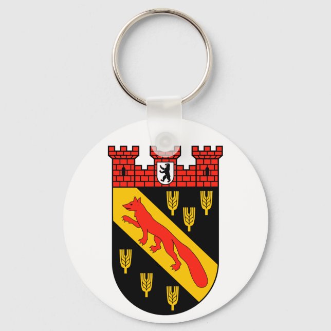 Wappen Berlin-Reinickendorf Key Ring (Front)