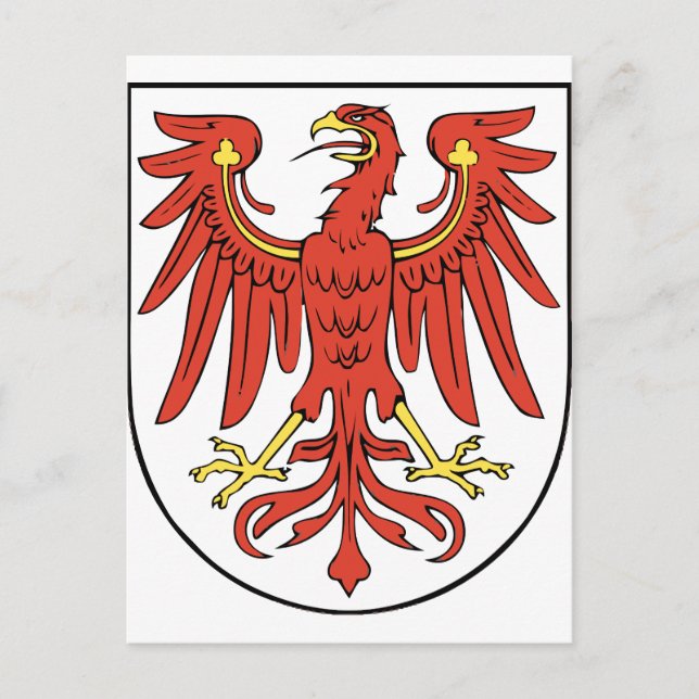 Wappen Brandenburg Postcard (Front)