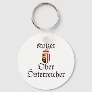 Wappen Österreich OÖ Stolzer Oberösterreicher Key Ring