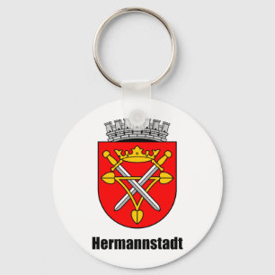 Wappen von Hermannstadt Key Ring