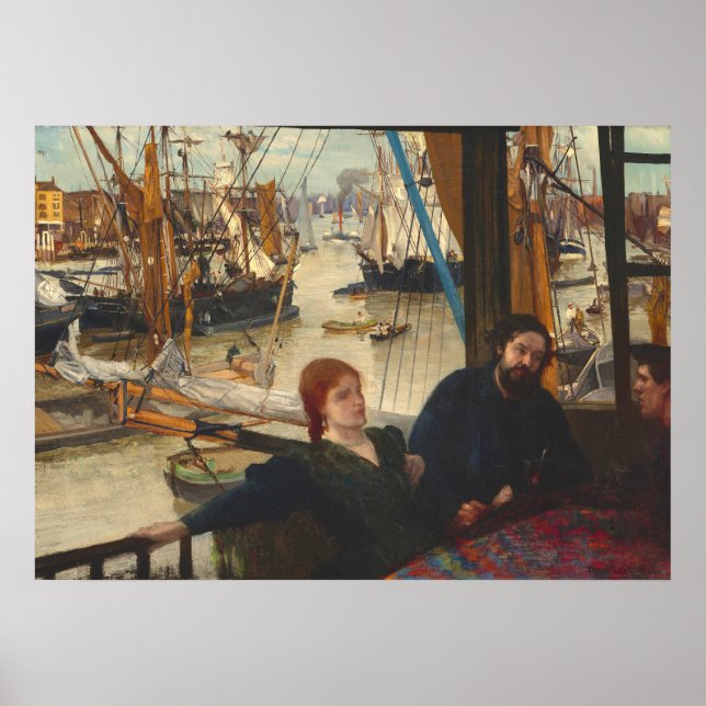 Wapping - James McNeill Whistler Fine Art Poster (Front)