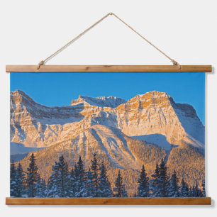 Waputik Range in Canadian Rocky Mountains Hanging Tapestry