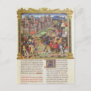 War between Charles the Bold Postcard