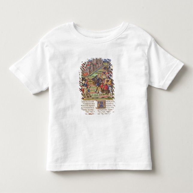 War between Charles the Bold Toddler T-Shirt (Front)