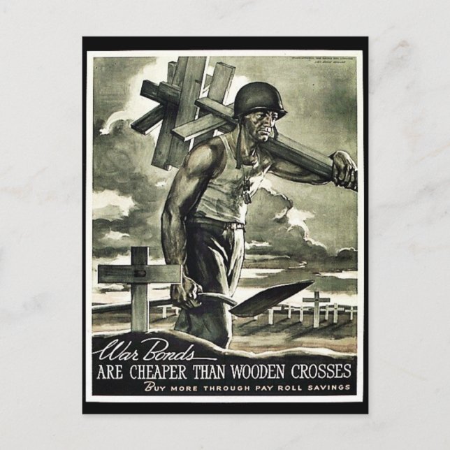 War Bonds Postcard (Front)