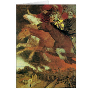 War by Arnold Bocklin, Vintage Symbolism Fine Art
