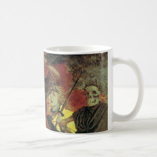 War by Arnold Bocklin, Vintage Symbolism Fine Art Coffee Mug