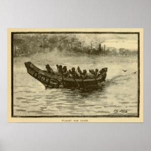 war canoe poster