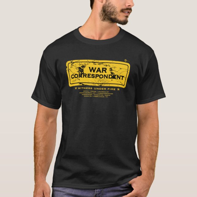 War Correspondent T-Shirt (Front)
