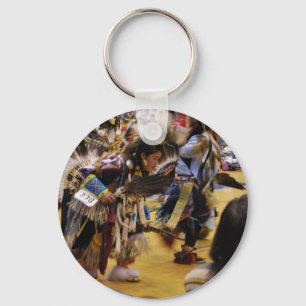 War Dance Native American PowWow Key Ring