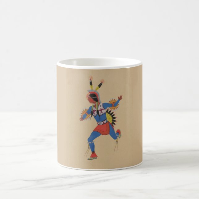 War Dance (or The Runner) Coffee Mug (Center)