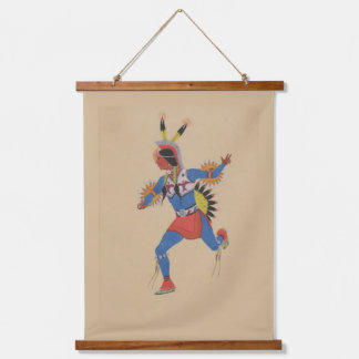 War Dance (or The Runner) Hanging Tapestry
