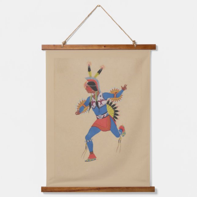War Dance (or The Runner) Hanging Tapestry (Front)