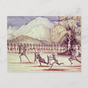 War Dance Postcard
