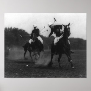 War Department Polo Association Game Photograph Poster