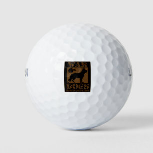 War-Dogs-Artwork Golf Balls