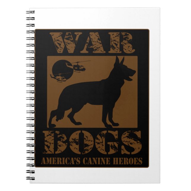 War-Dogs-Artwork Notebook (Front)