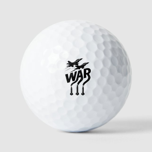 War Golf Balls (Front)
