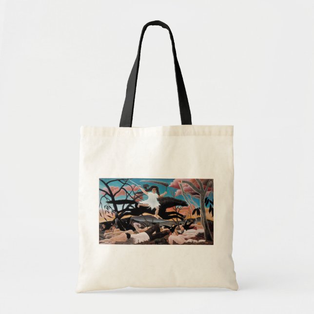 War, Henri Rousseau, 1894 Tote Bag (Front)