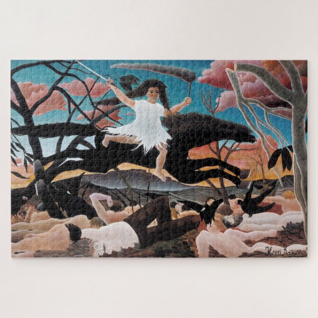 War, Henri Rousseau Jigsaw Puzzle (Horizontal)