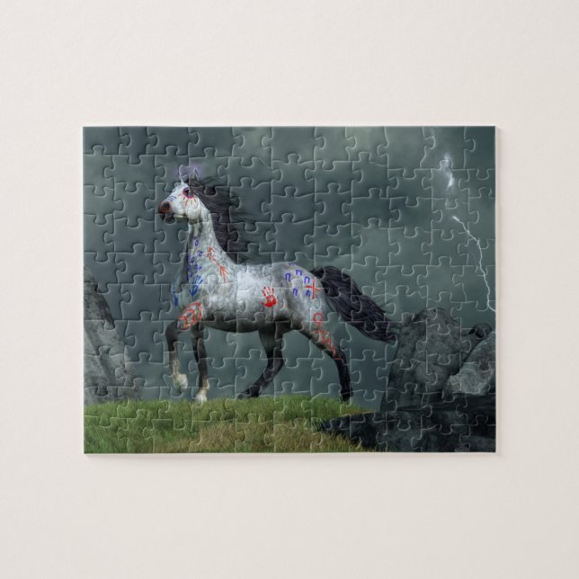 War Horse of the Storm Jigsaw Puzzle (Horizontal)