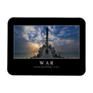 War: Inspirational Quote 2 Magnet