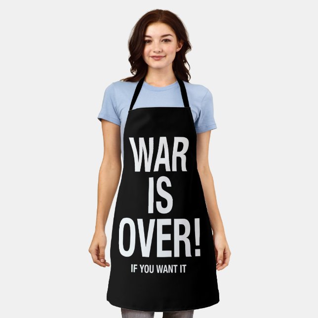 War is over apron (Worn)