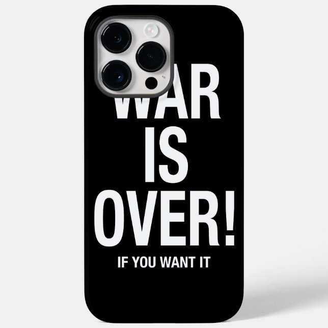 War is over Case-Mate iPhone case (Back)