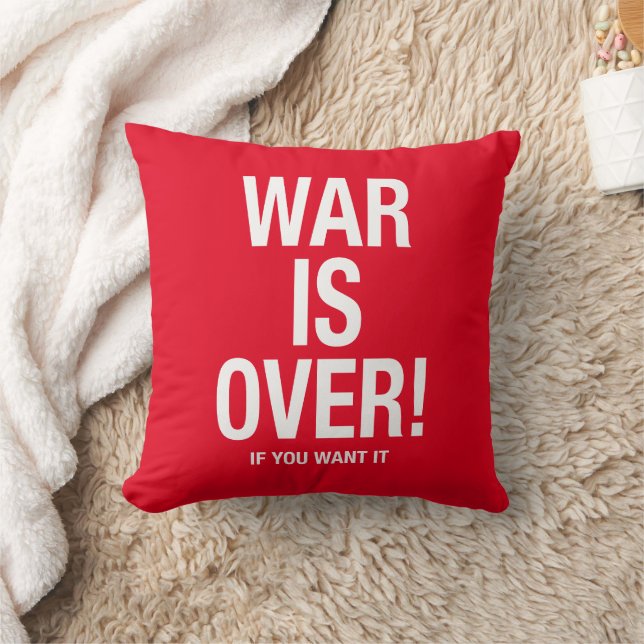 War is over cushion (Blanket)