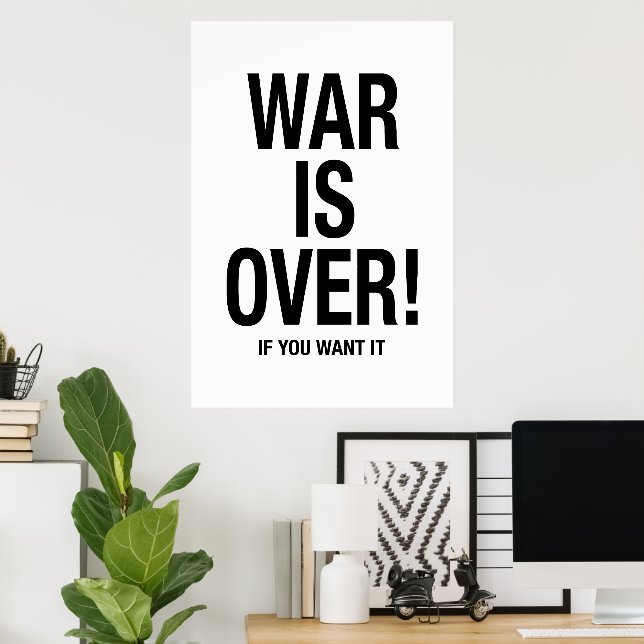 War is over poster (Home Office)