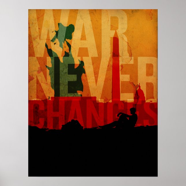War Never Changes Poster (Front)