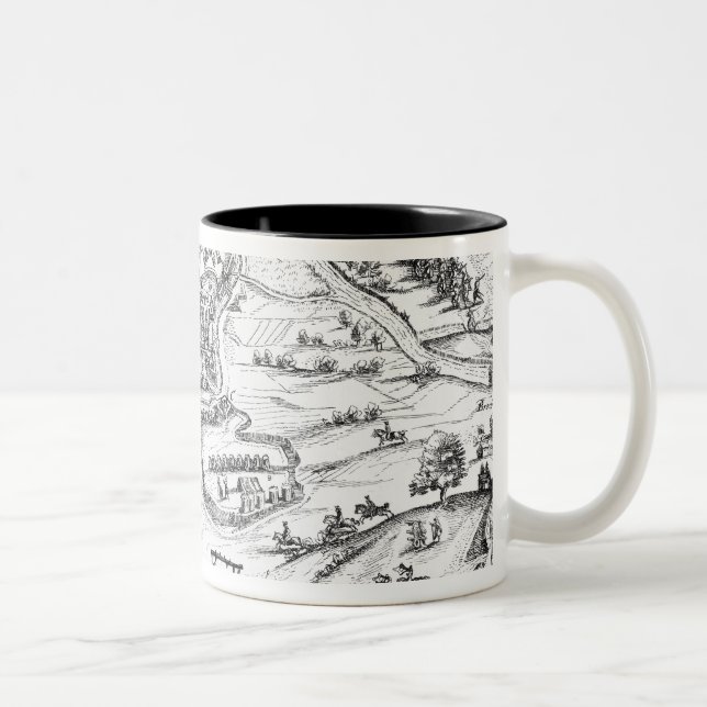 War of the Juelich Succession, 1610 Two-Tone Coffee Mug (Right)