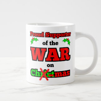 "War on Christmas" Jumbo X-mas Mug