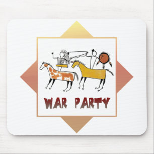 War Party Mouse Pad