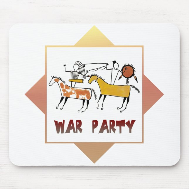War Party Mouse Pad (Front)