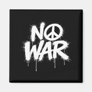 War Peace Protests World Freedom Independence Day Magnet