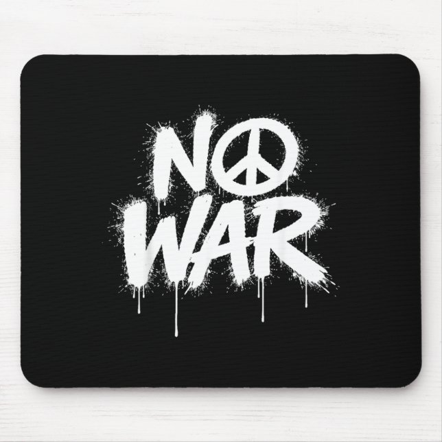 War Peace Protests World Freedom Independence Day Mouse Pad (Front)