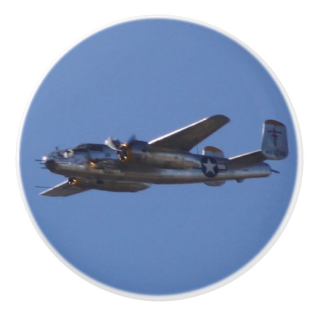 War plane ceramic knob (Front)