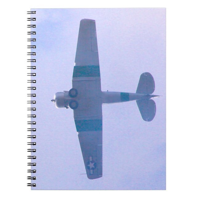 War Plane Notebook (Front)