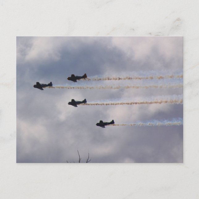 War Planes Postcards (Front)